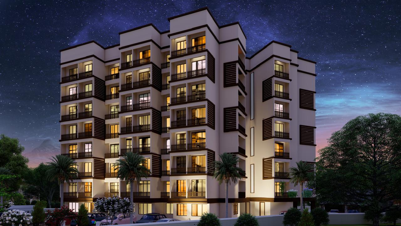 1 BHK residence interior Vasai Virar